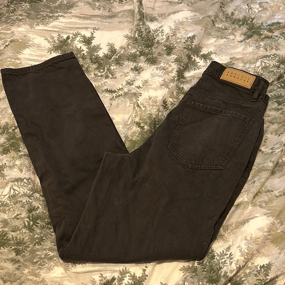 PacSun Dark Brown Dad Jeans